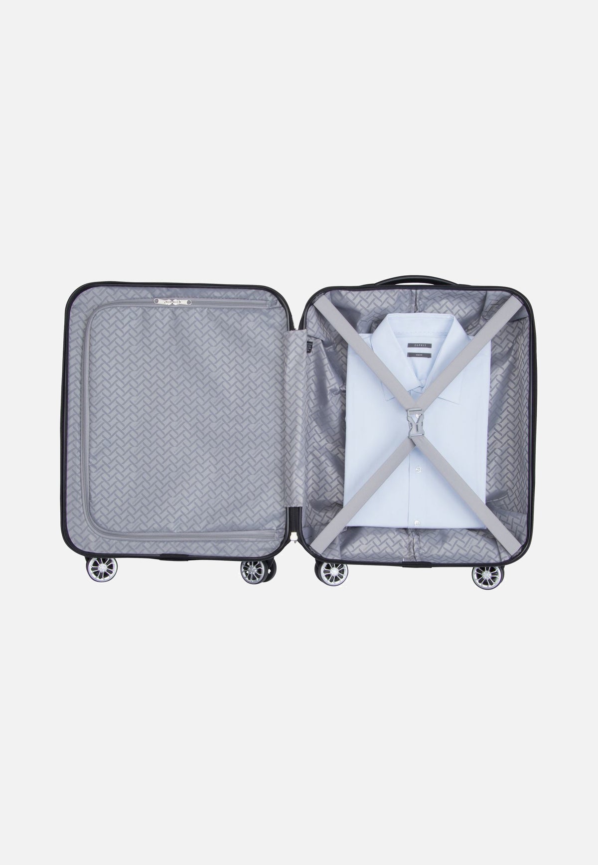 travelite City 4-Rad Trolley S Grün Valigia