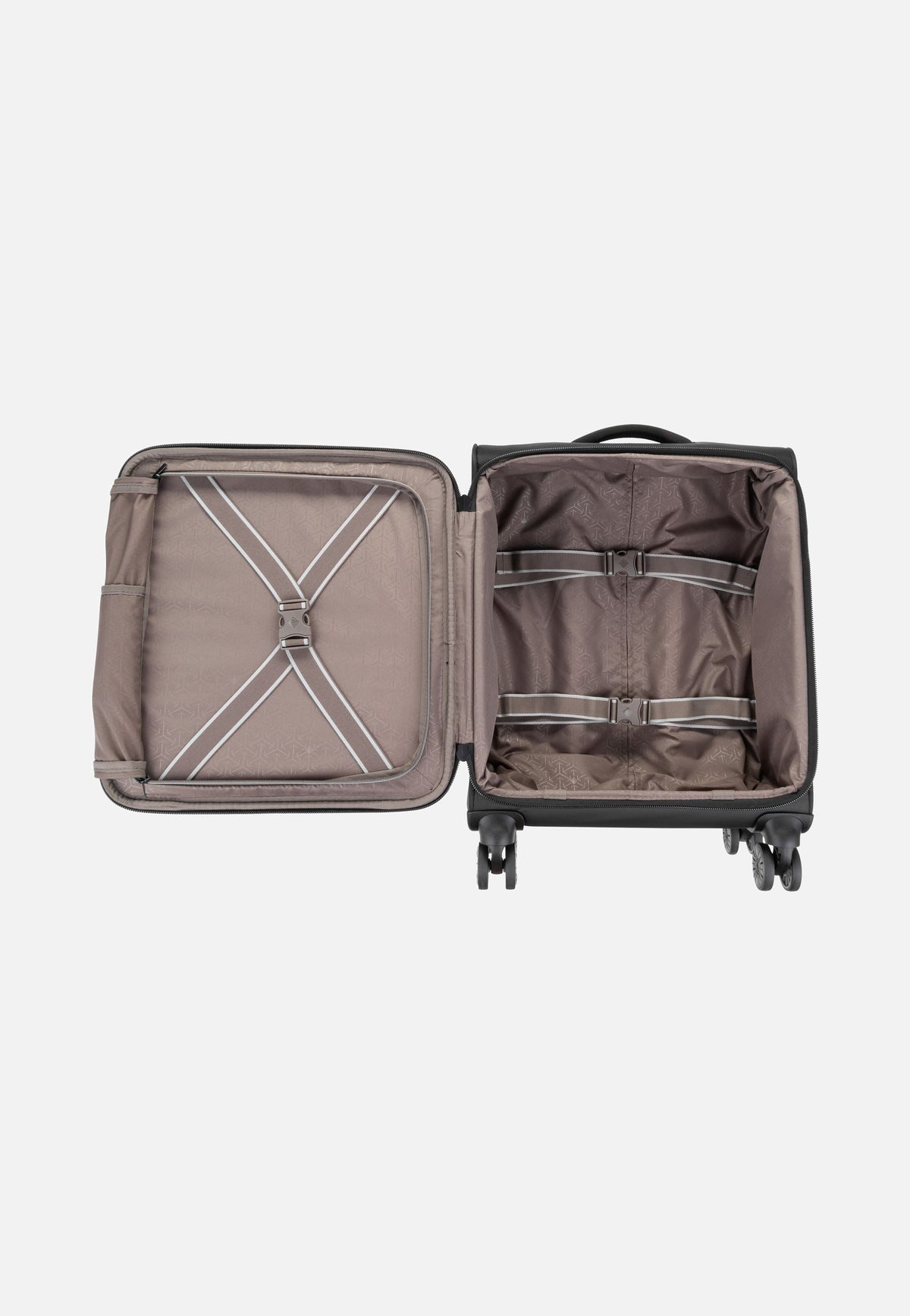 travelite Crosslite 4w Trolley S Schwarz Maleta