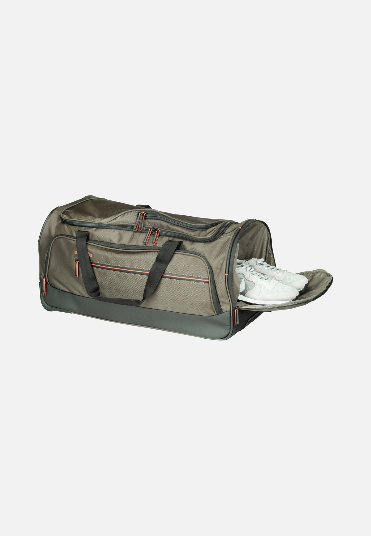 travelite Crosslite M Oliv Travel Bag with Wheels