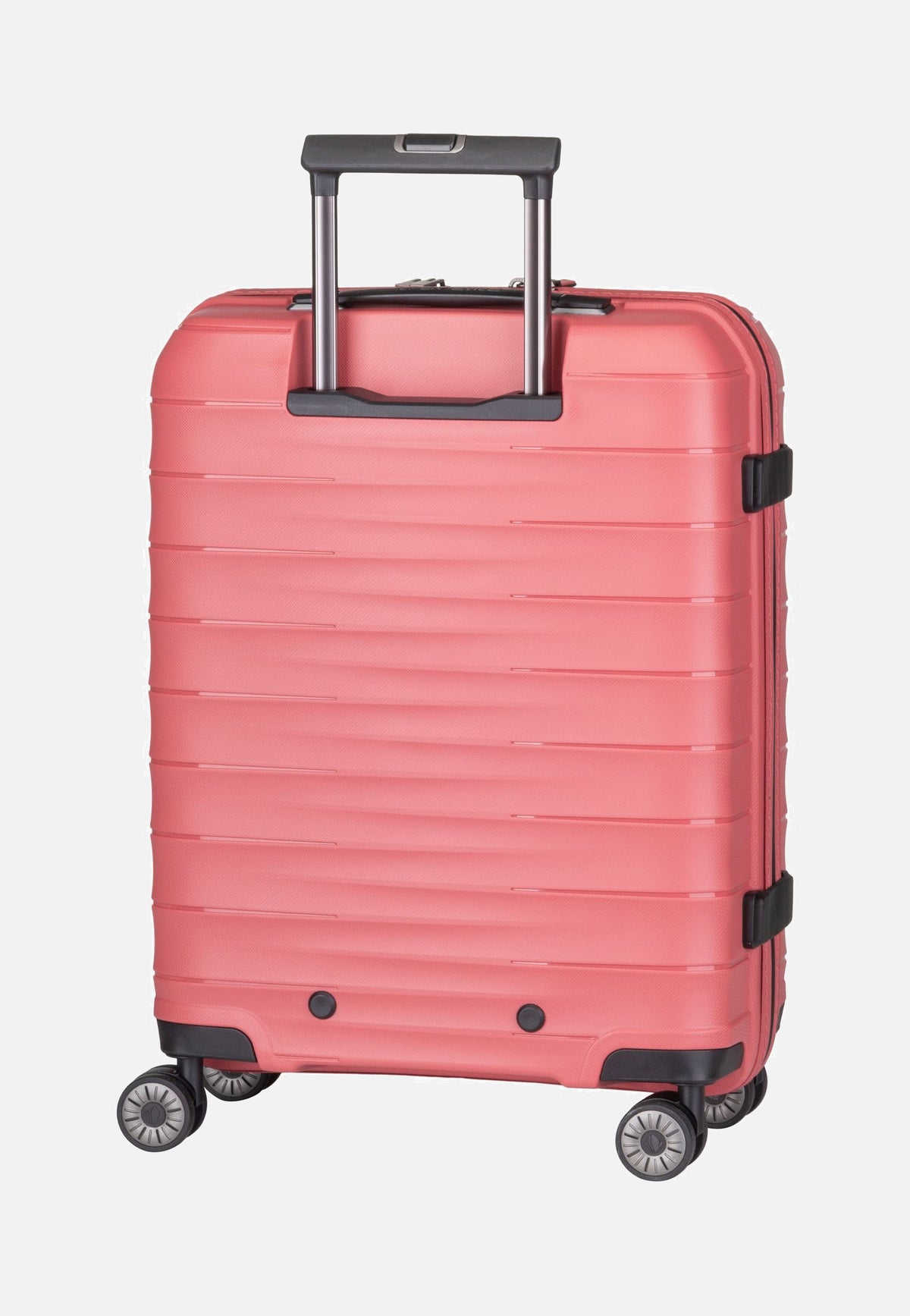 travelite Mooby 4w Trolley S Front Pocket Rot Suitcase