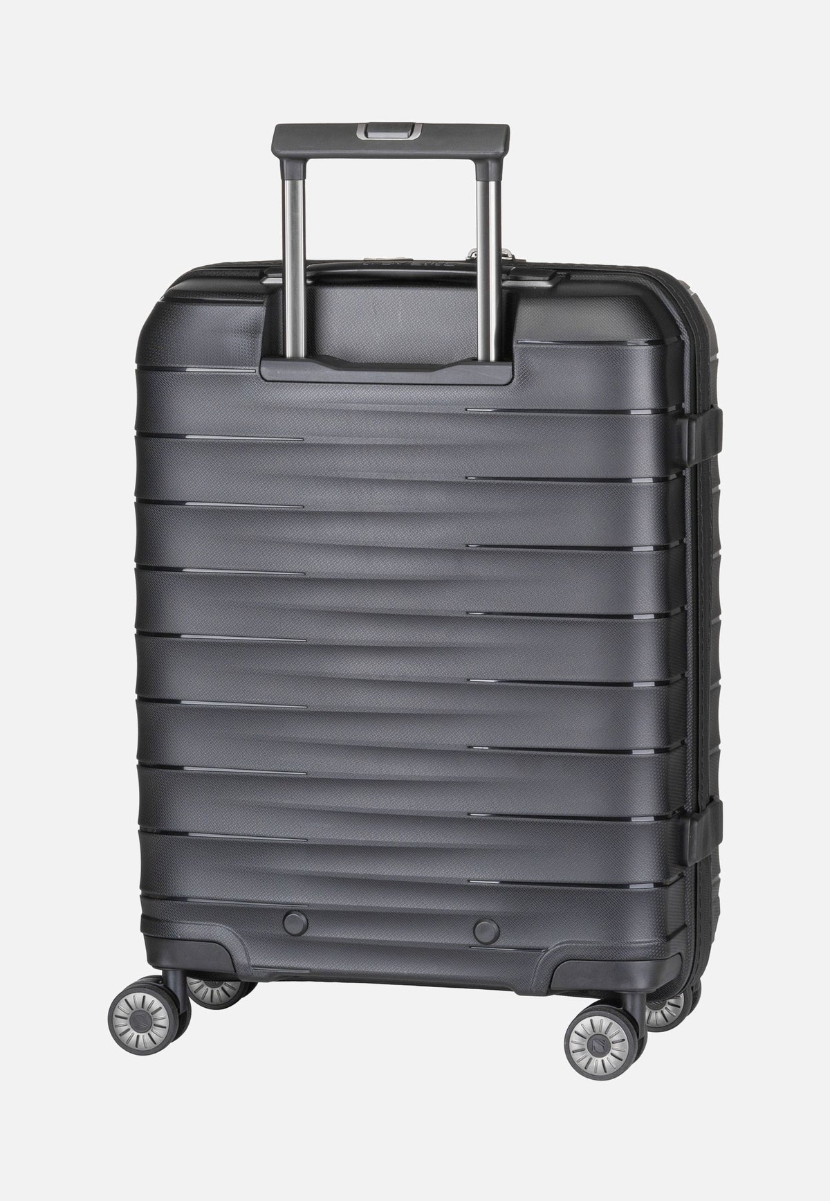 travelite Mooby 4w Trolley S Front Pocket Schwarz Suitcase
