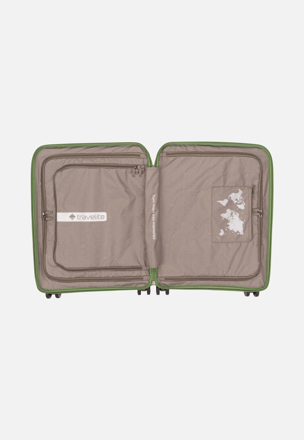 travelite Mooby 4w Trolley S Grün Suitcase