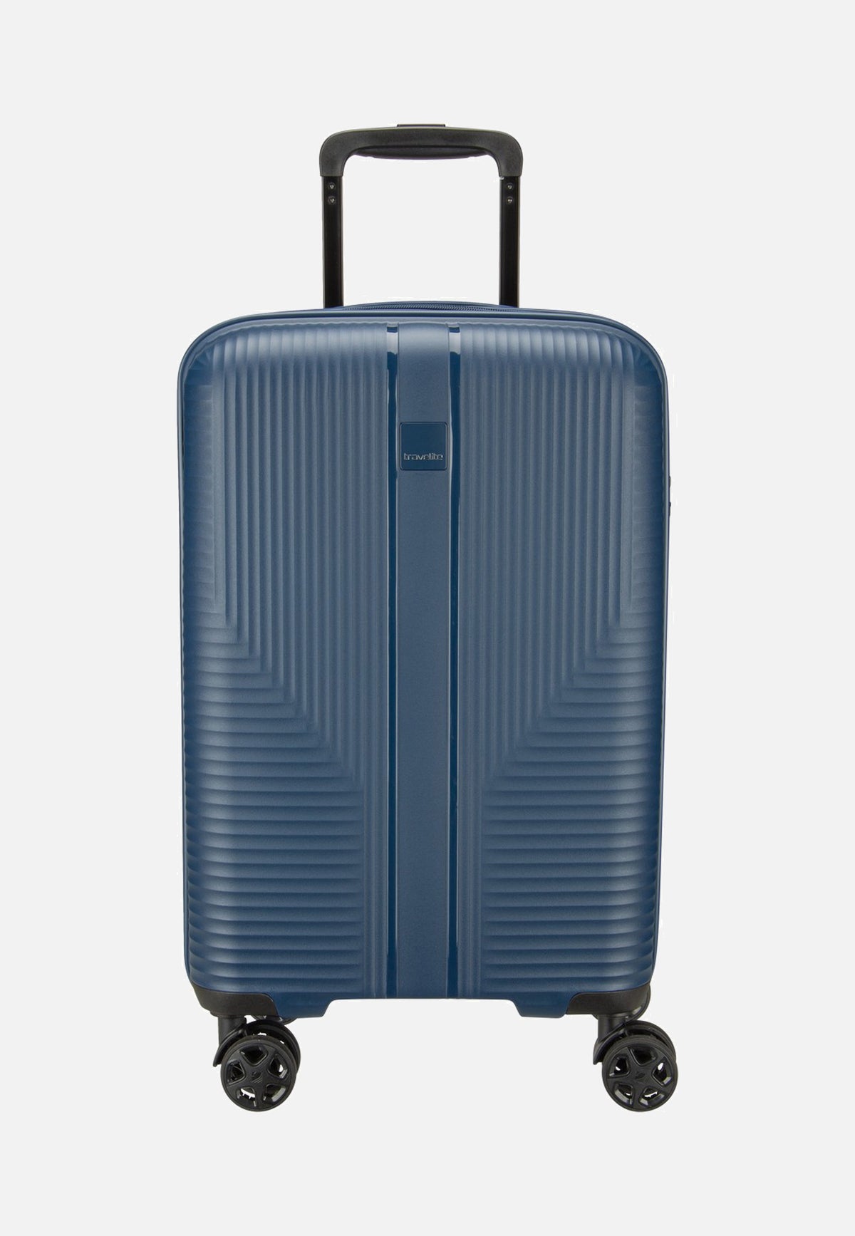 travelite Air Stripe Trolley 4W S Slim Navy Suitcase