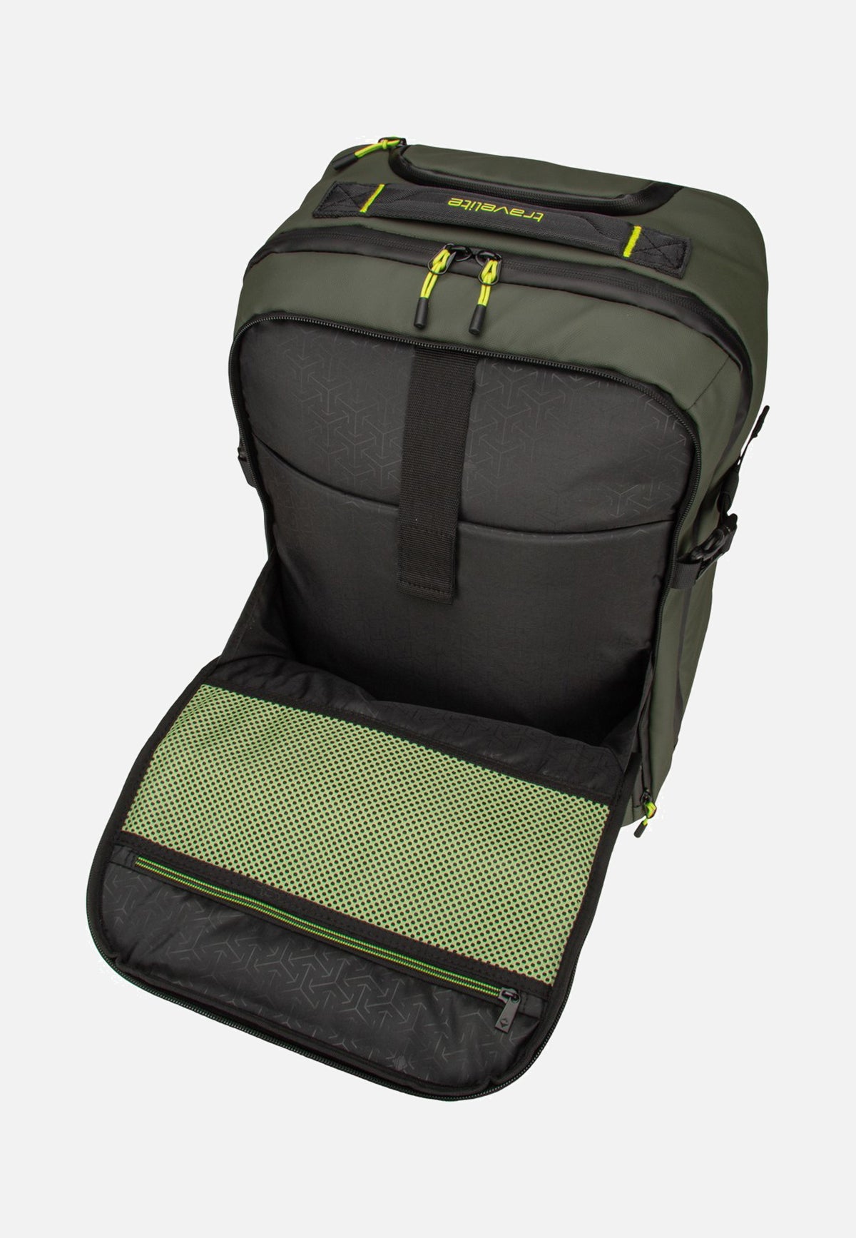 travelite Briize Trolley Backpack 2w Khaki Backpack Trolley