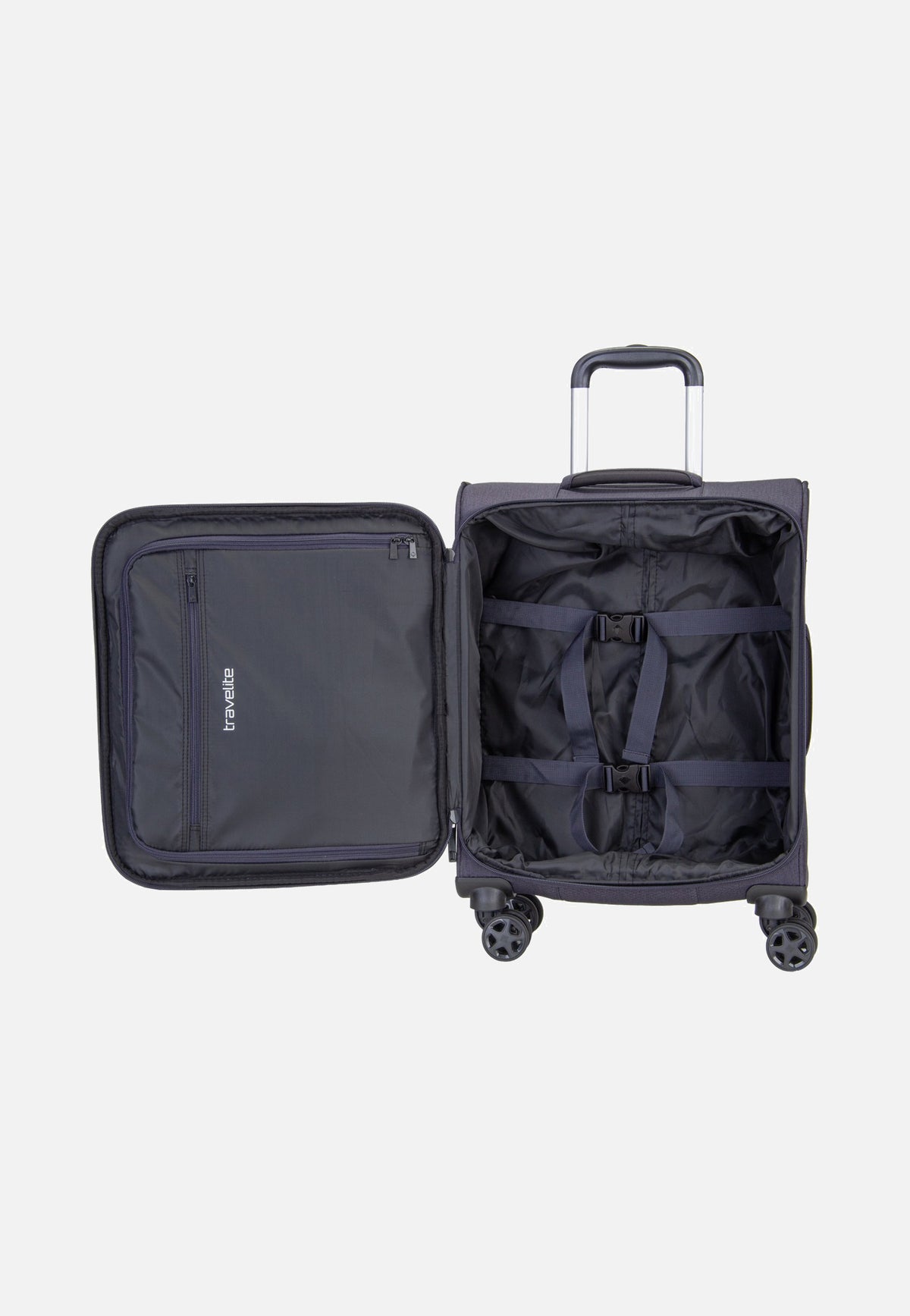 travelite Kick Off Trolley 4W S Dark Anthracite Maleta