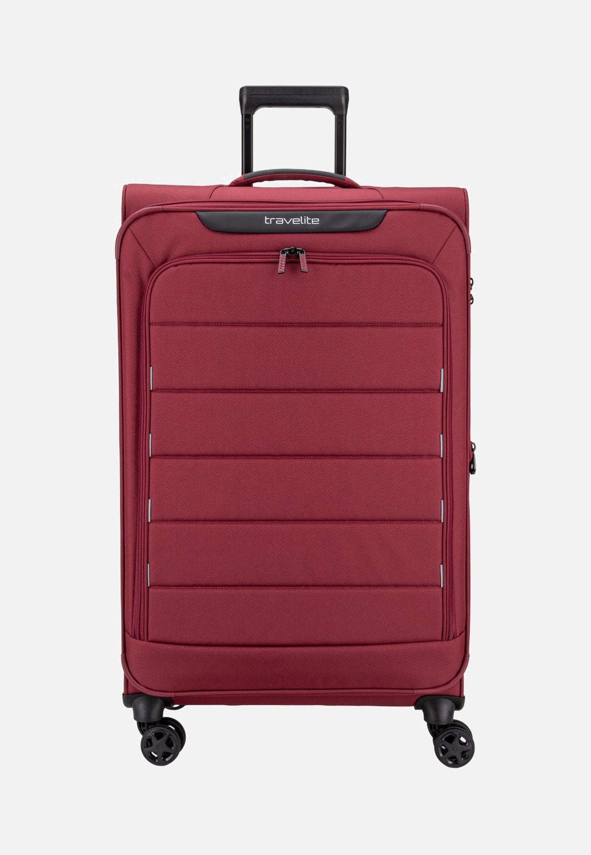 travelite Skaii Trolley 4w L exp. Red Suitcase