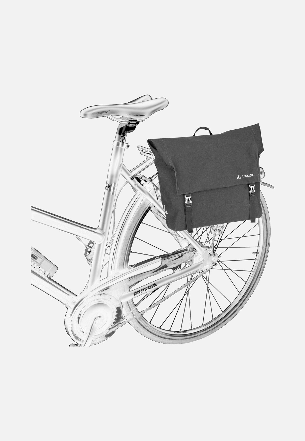 Vaude Augsburg IV L Black Bike Bag