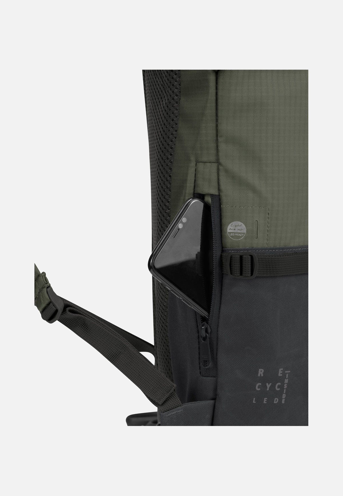 Vaude CityGo 23 II Khaki Rolltop Rugzak