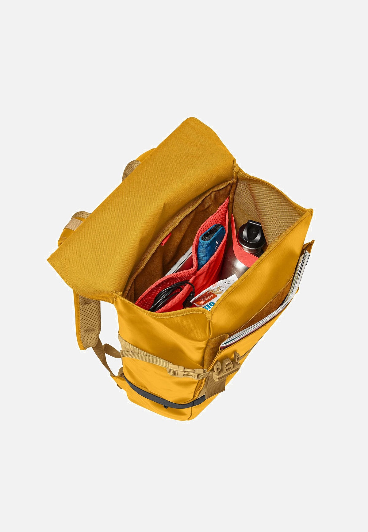 Vaude Mineo Daypack 30 Burnt Yellow Rolltop Backpack