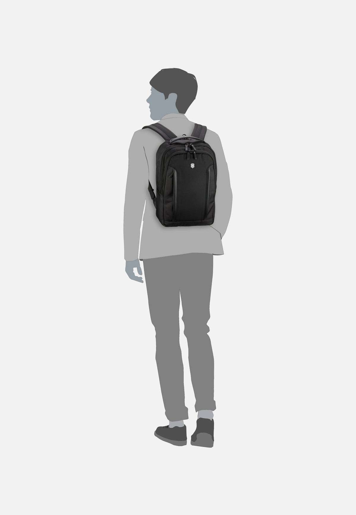 Victorinox Altmont Professional Compact Laptop Backpack Black Mochila