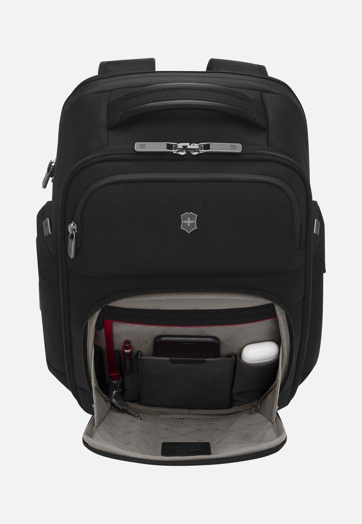 Victorinox Werks Traveler 7.0 Deluxe Black Rugtassen