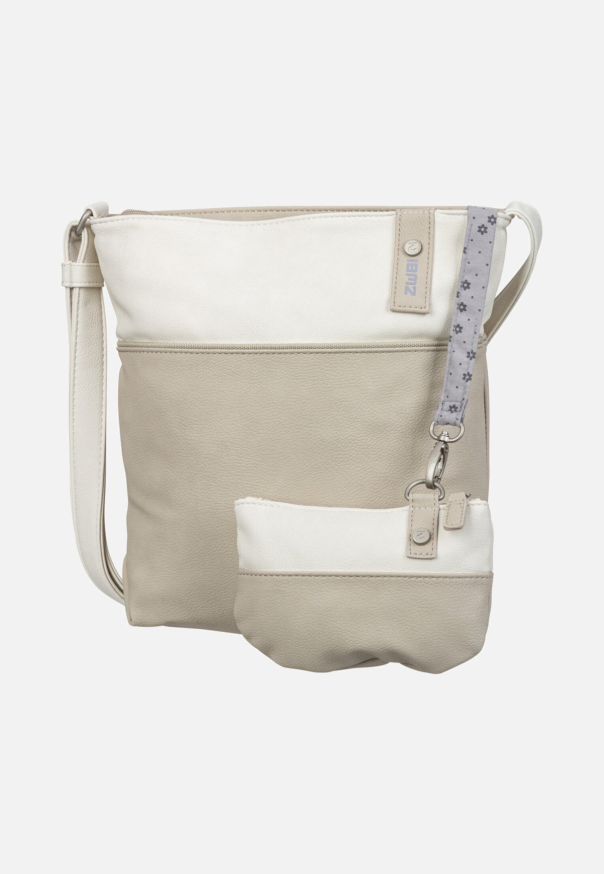 zwei Jana J10 Nubuk/Linen Pouch Bag