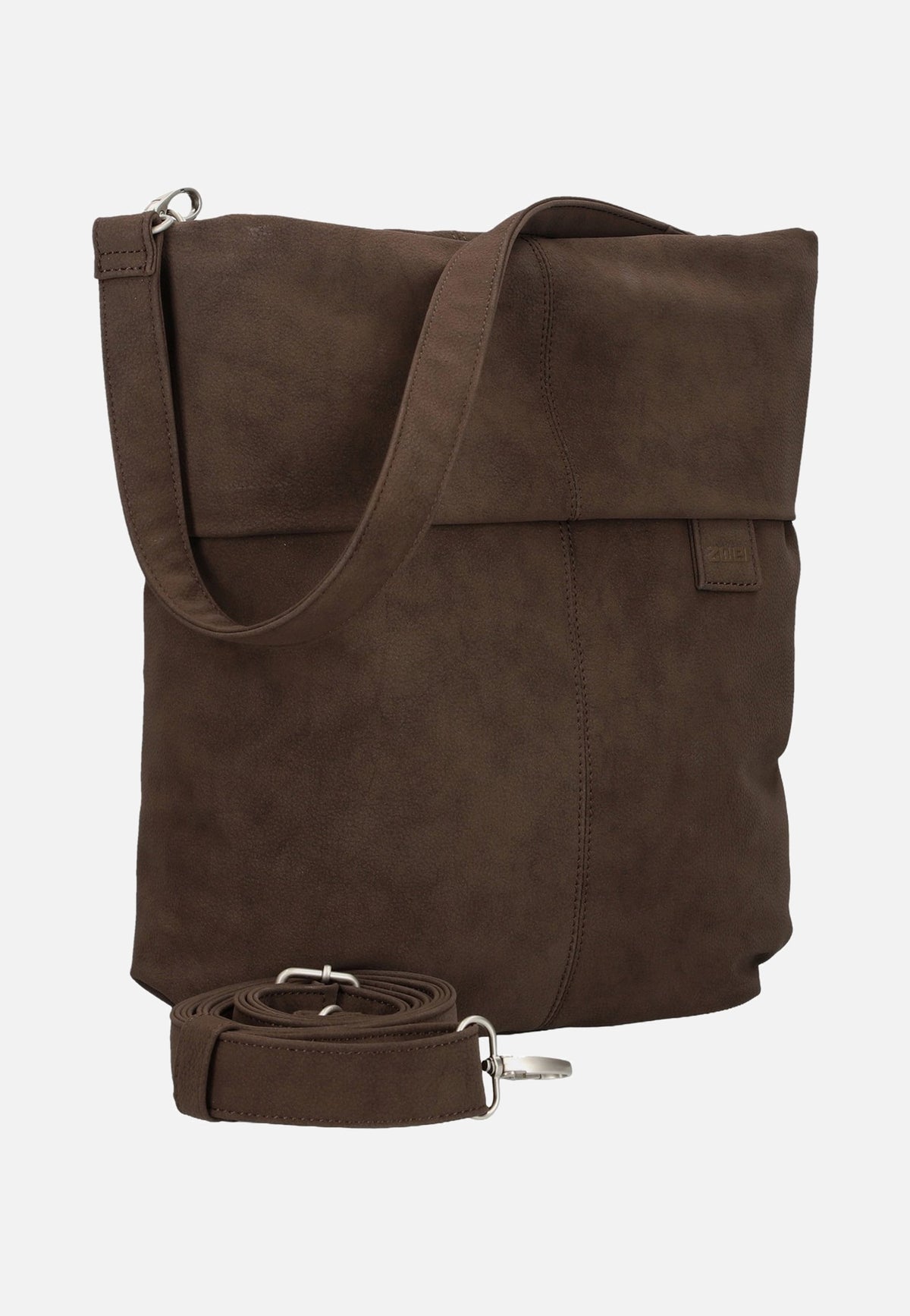 zwei Mademoiselle M12 Nubuk/Espresso Sac Hobo