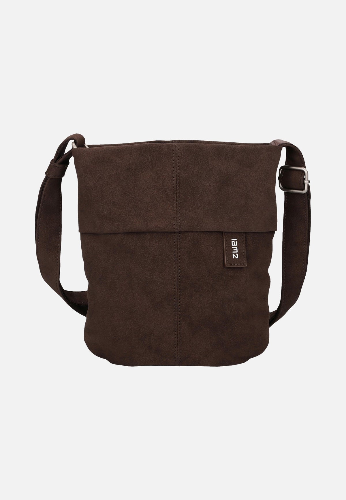zwei Mademoiselle M45 Nubuk/Espresso Crossbody Bag