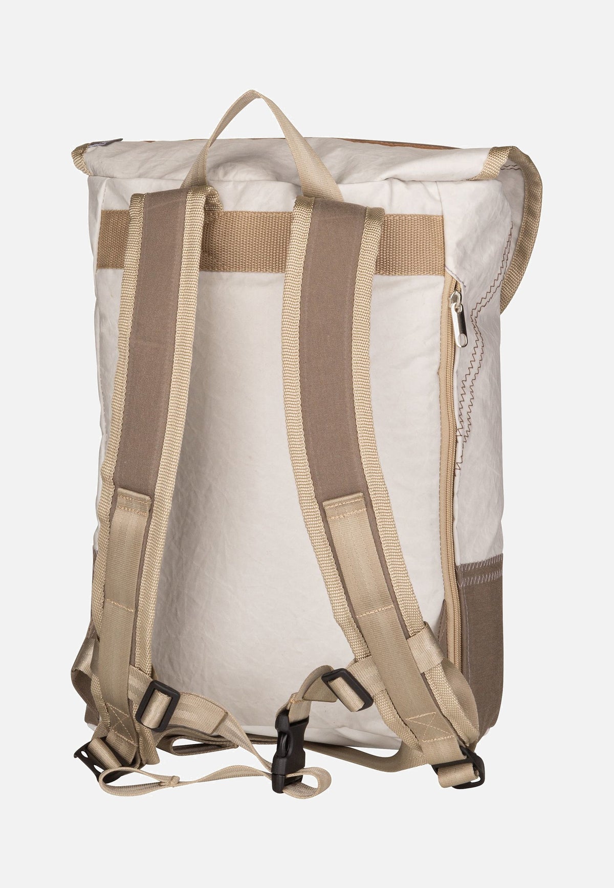 360Grad Landgang Mini Weiß/Balken Taupe Sac a dos