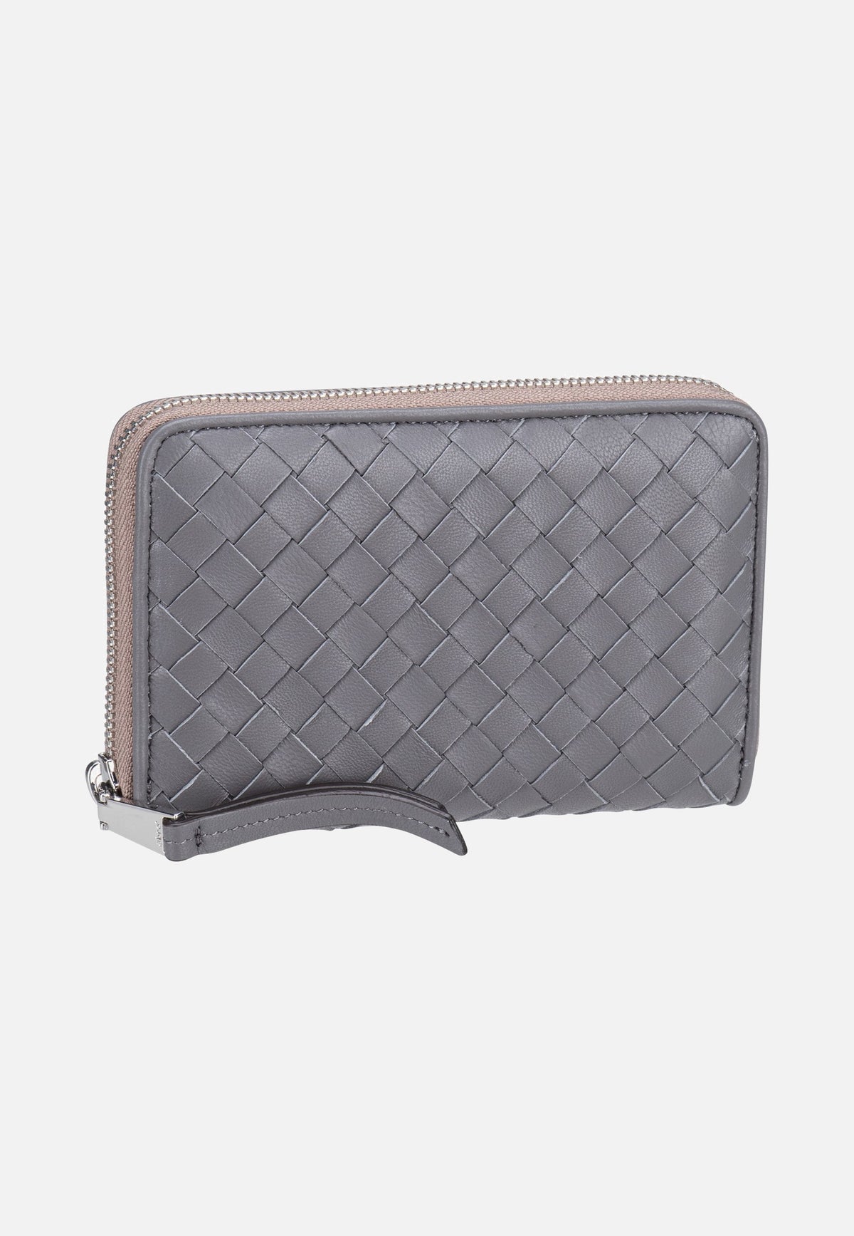 abro Piuma Weaving Wallet M Zinc Wallet