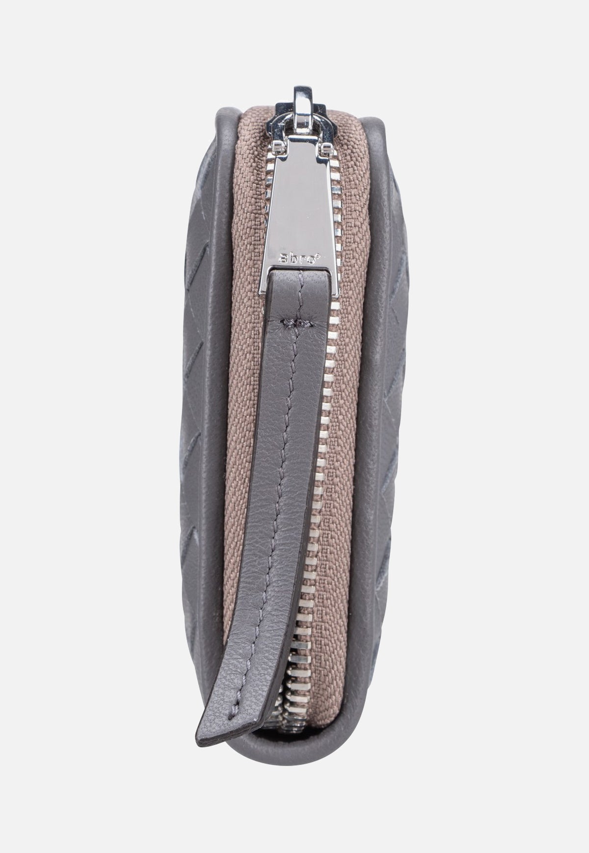 abro Piuma Weaving Wallet M Zinc Wallet