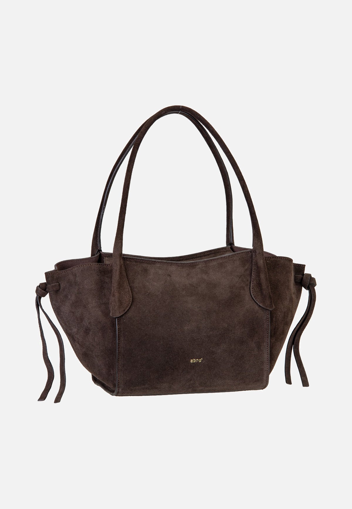 abro Vibe Small Dark Brown Handle Bag