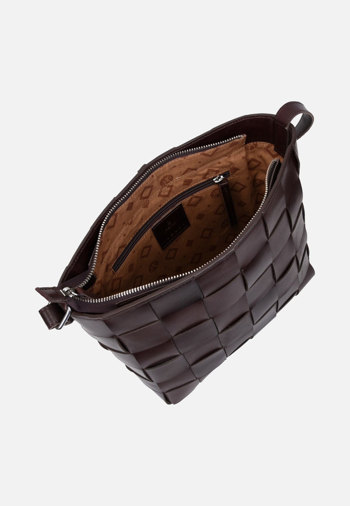 Adax Limona Marthe Dark Brown Hobo-tas
