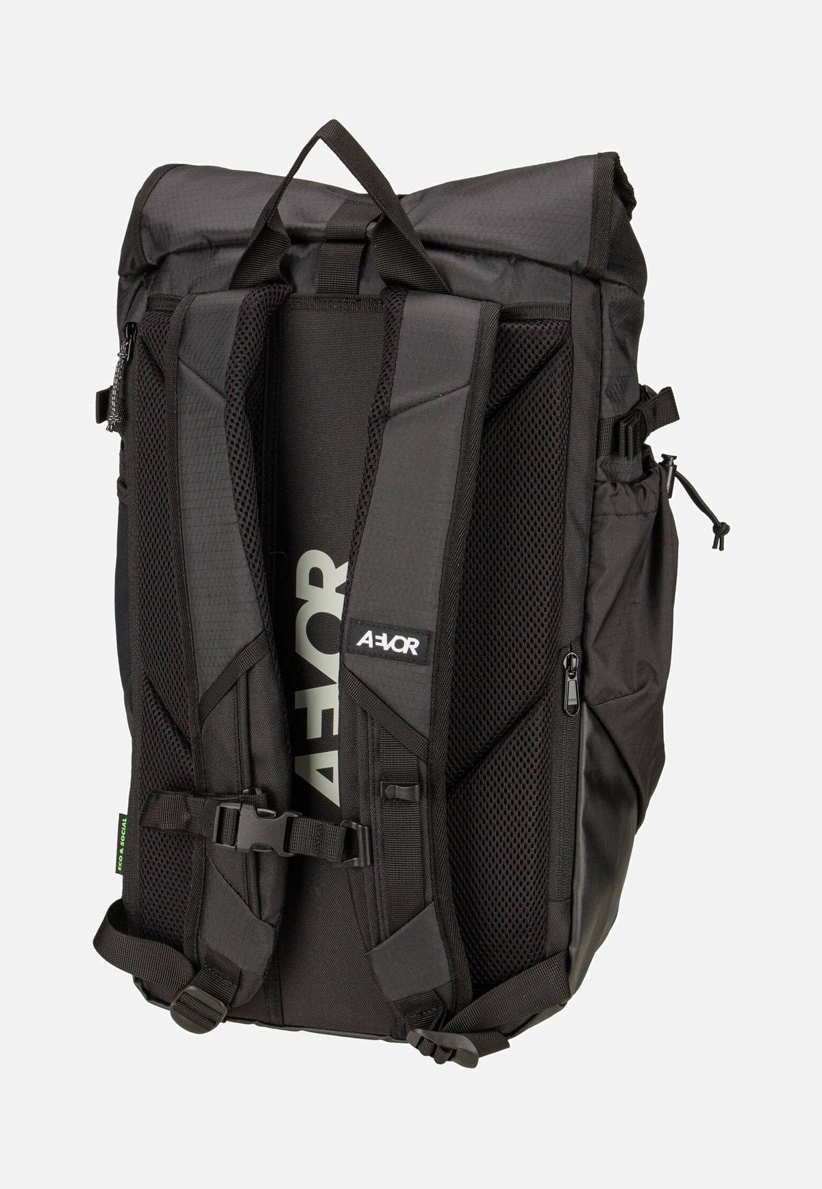 AEVOR Roll Pack Proof Black Backpack