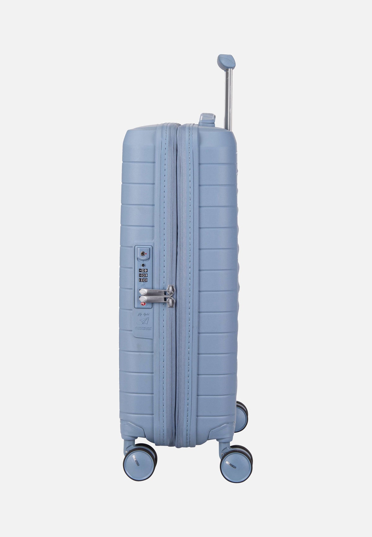 American Tourister Fastforward Spinner 55 Steel Blue Suitcase