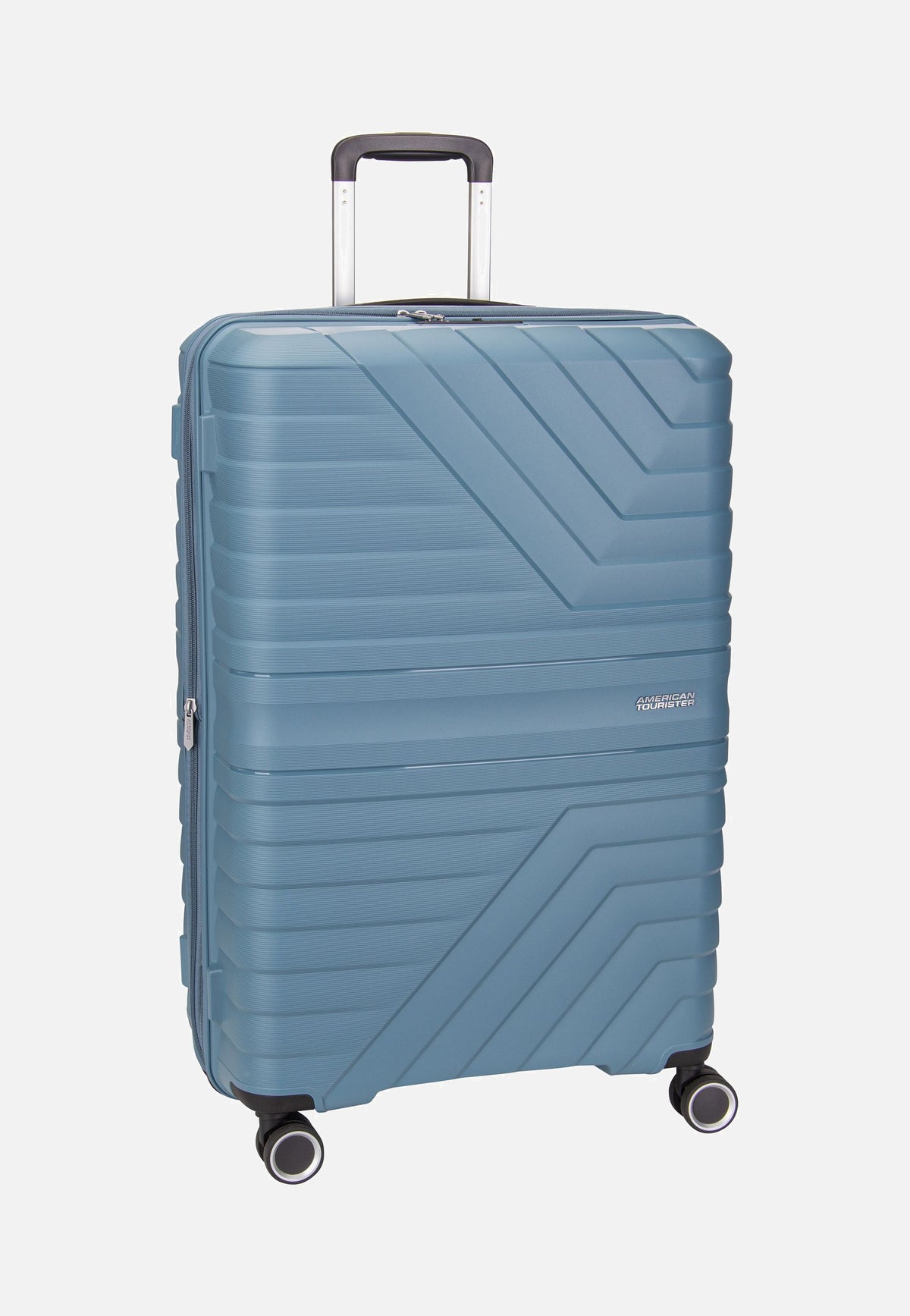 American Tourister Flytwist Spinner 77 Storm Blue Valigia