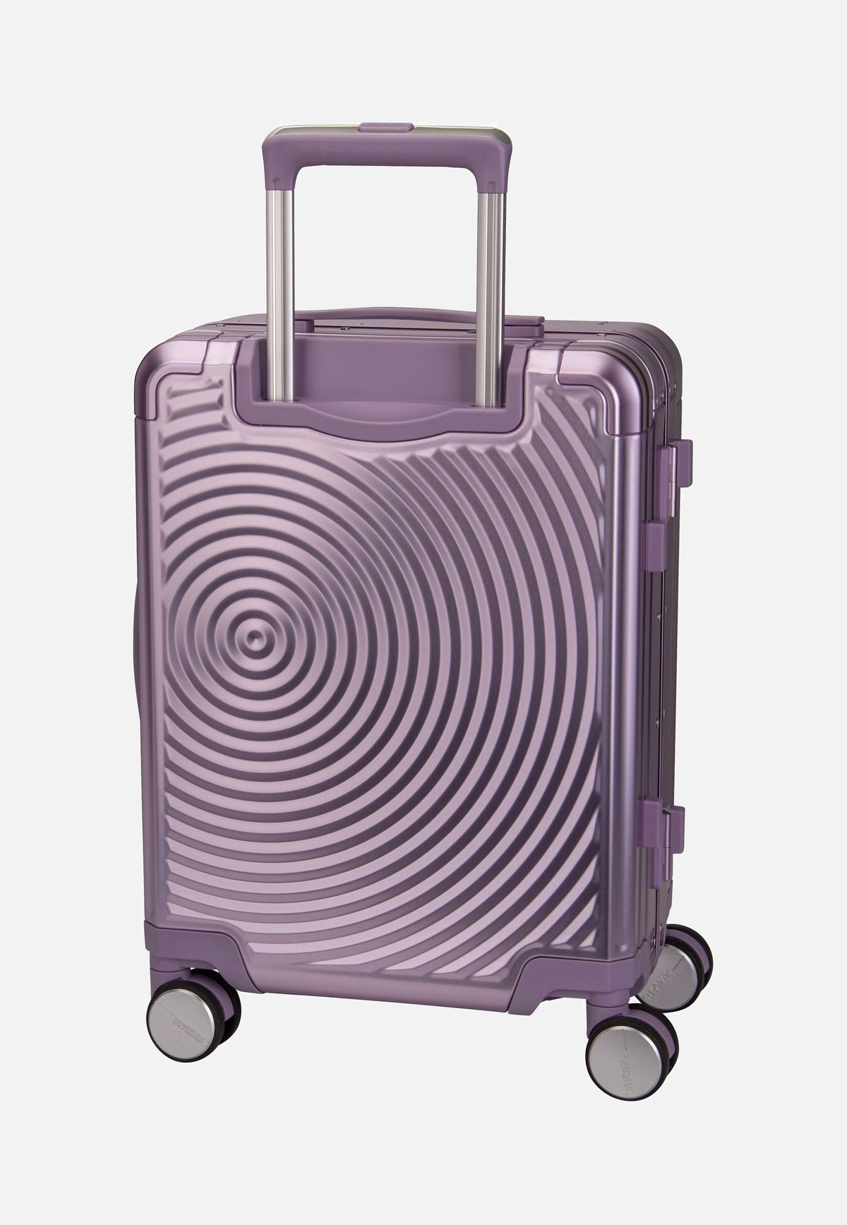 American Tourister Soundbox Alu Spinner 55 Stormy Lilac Suitcase