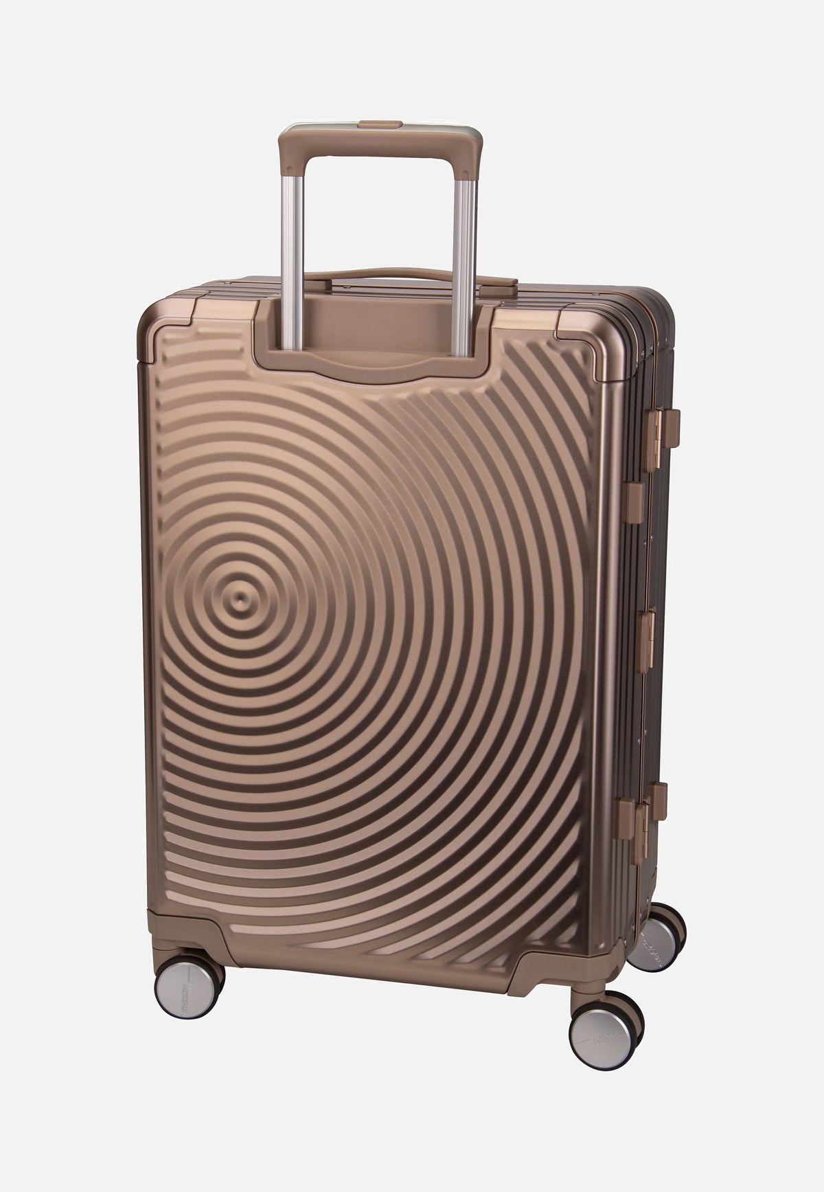 American Tourister Soundbox Alu Spinner 68 Bronze Valigia