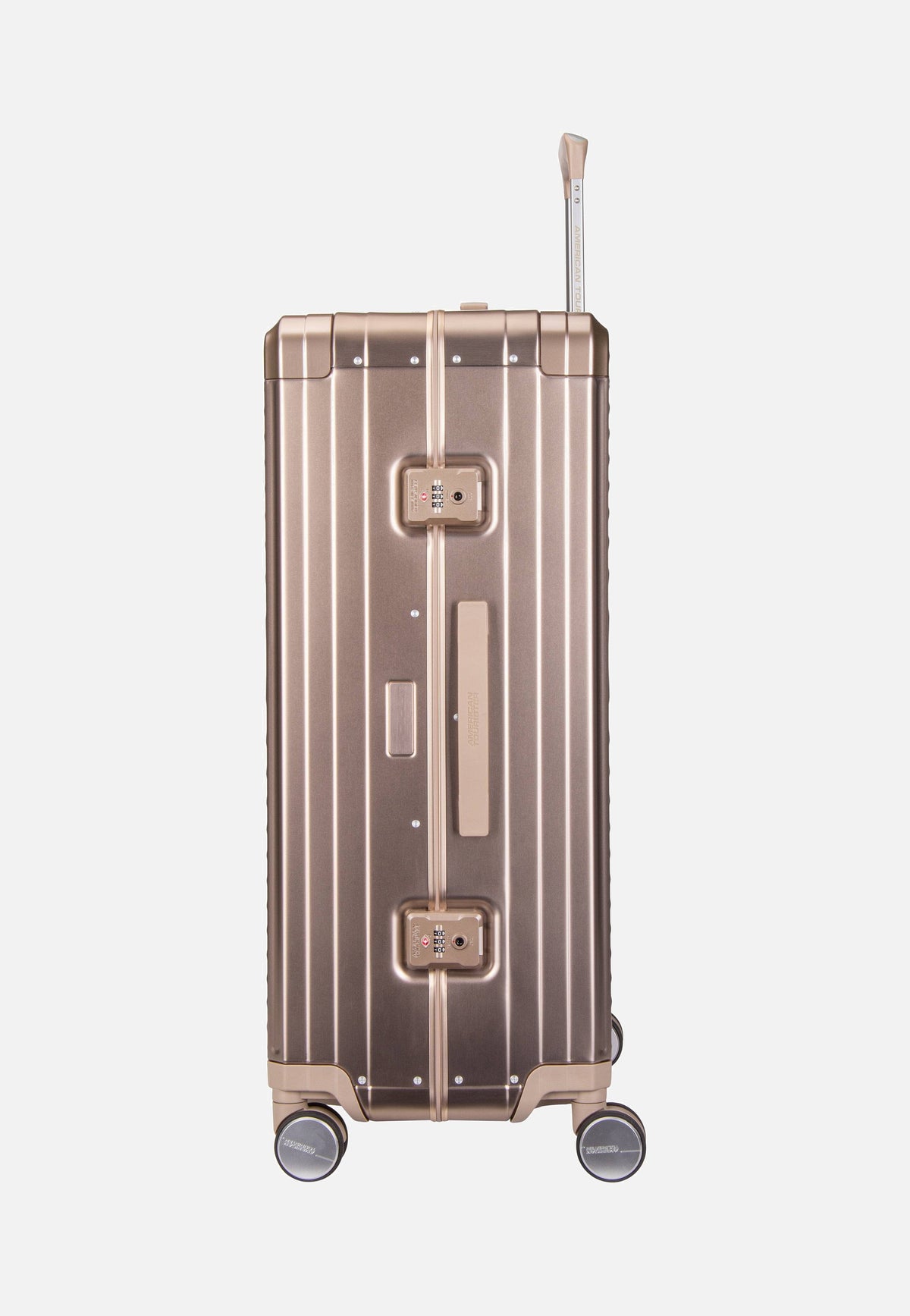 American Tourister Soundbox Alu Spinner 75 Bronze Maleta