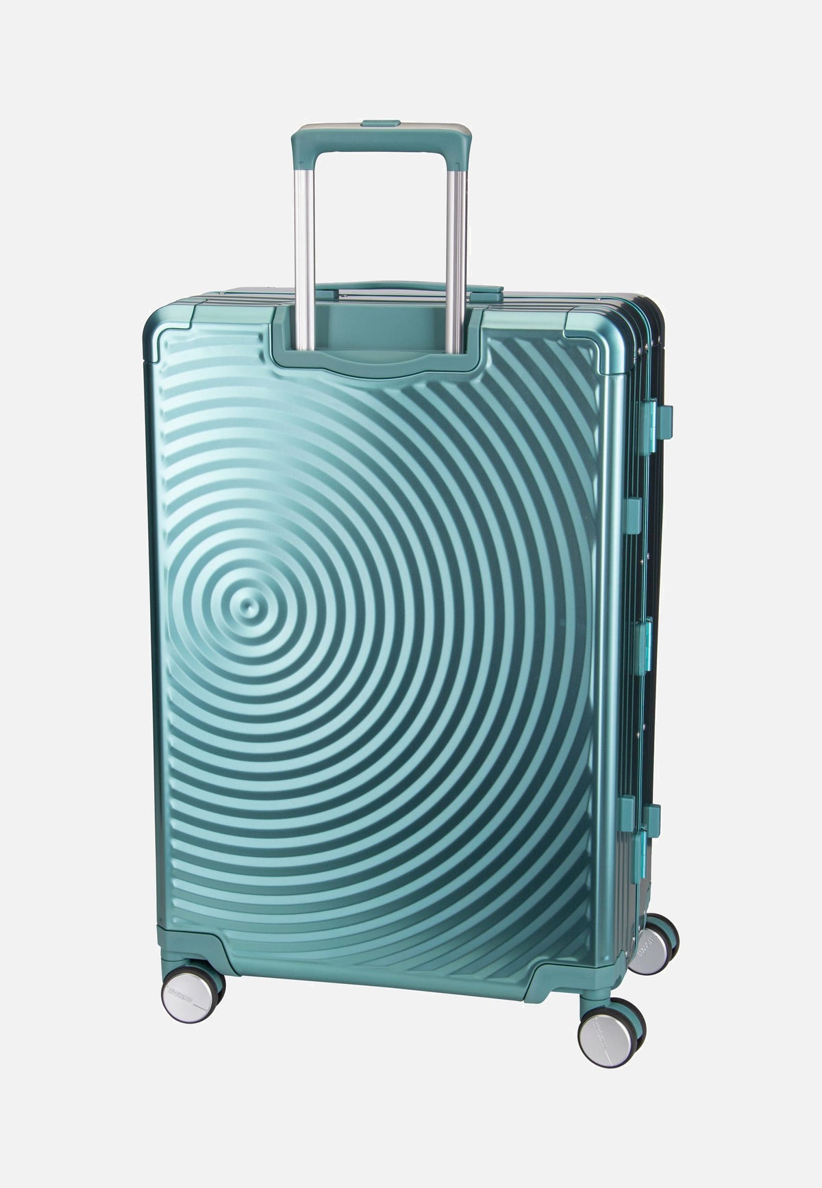 American Tourister Soundbox Alu Spinner 75 Dusty Turquoise Suitcase