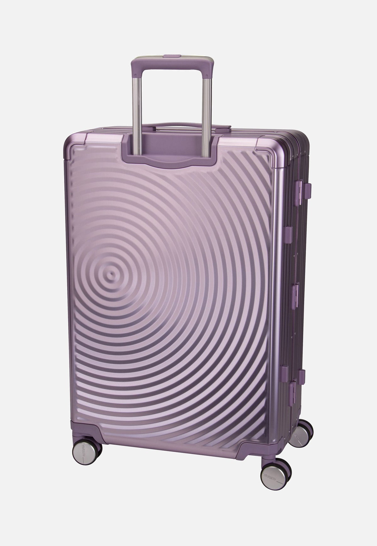 American Tourister Soundbox Alu Spinner 75 Stormy Lilac Suitcase