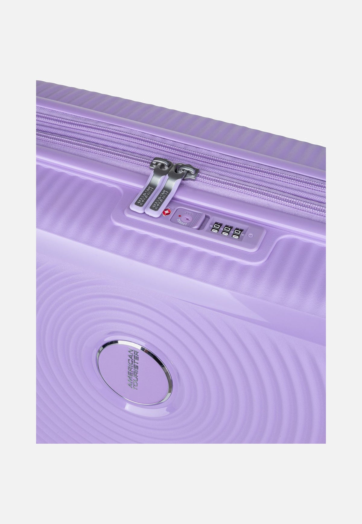 American Tourister SoundBox Spinner 55 EXP Lavender Valigia