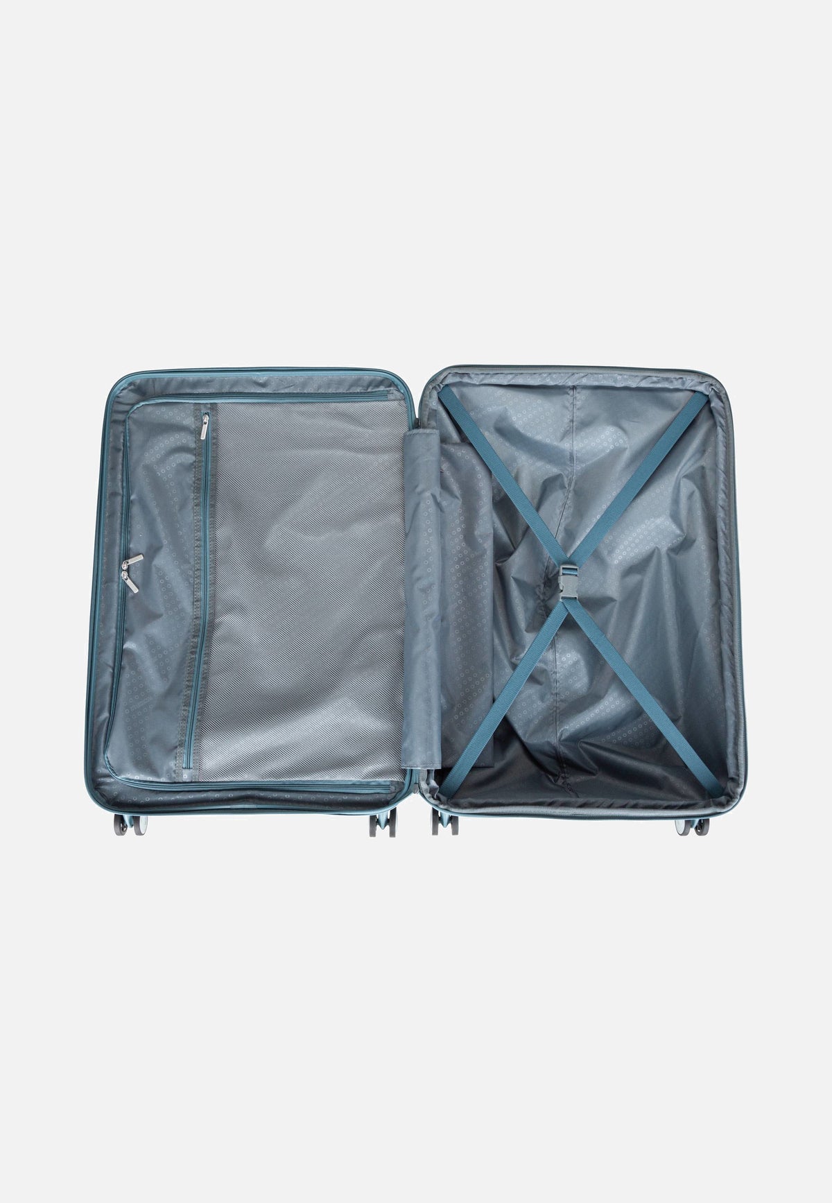 American Tourister SoundBox Spinner 77 EXP Stone Blue Suitcase