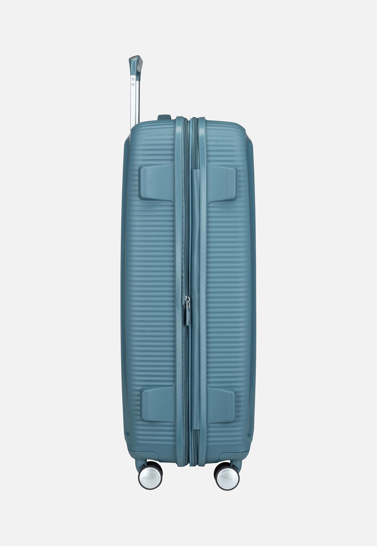 American Tourister SoundBox Spinner 77 EXP Stone Blue Suitcase