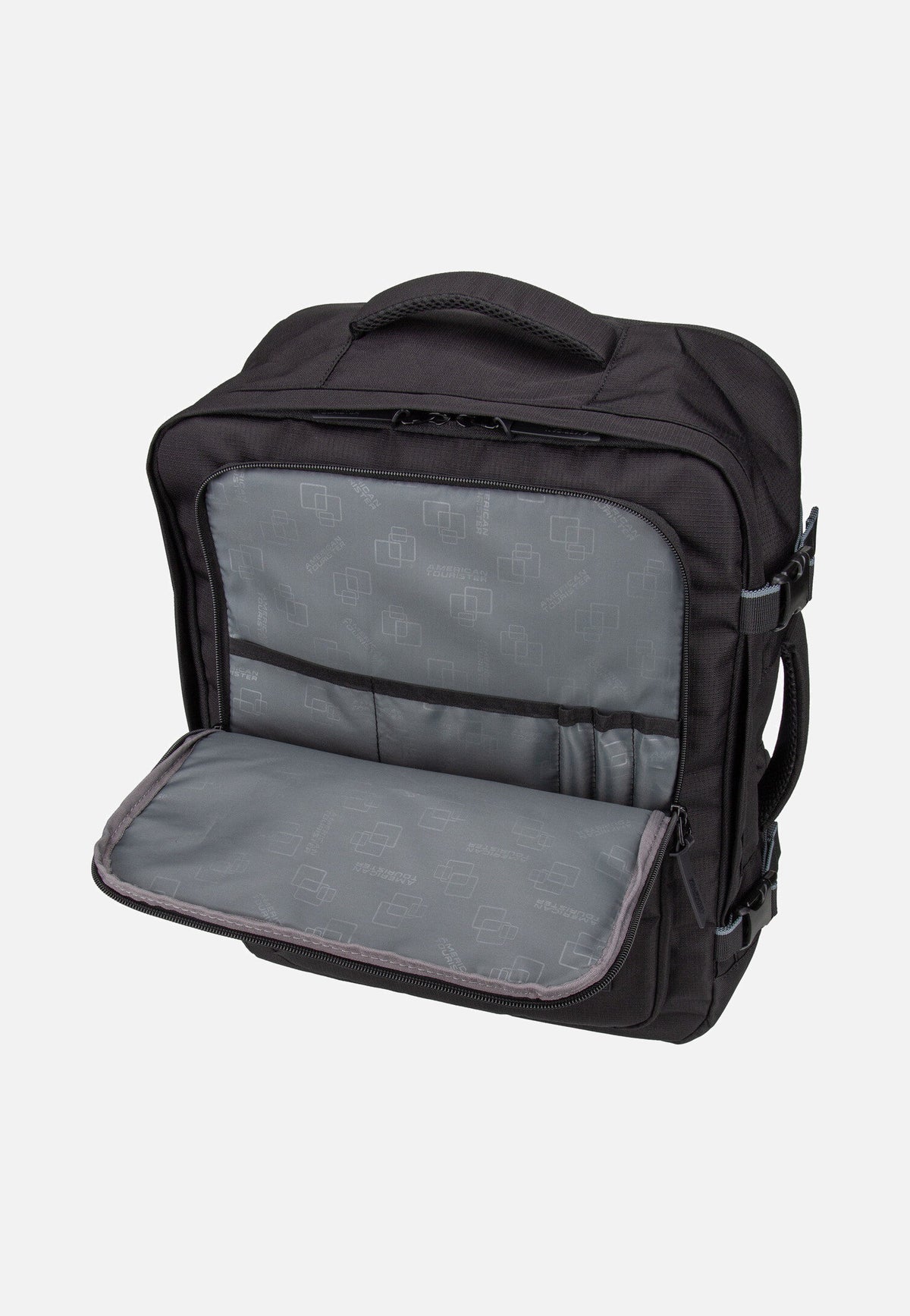 American Tourister Take2Cabin Casual M Black Backpack