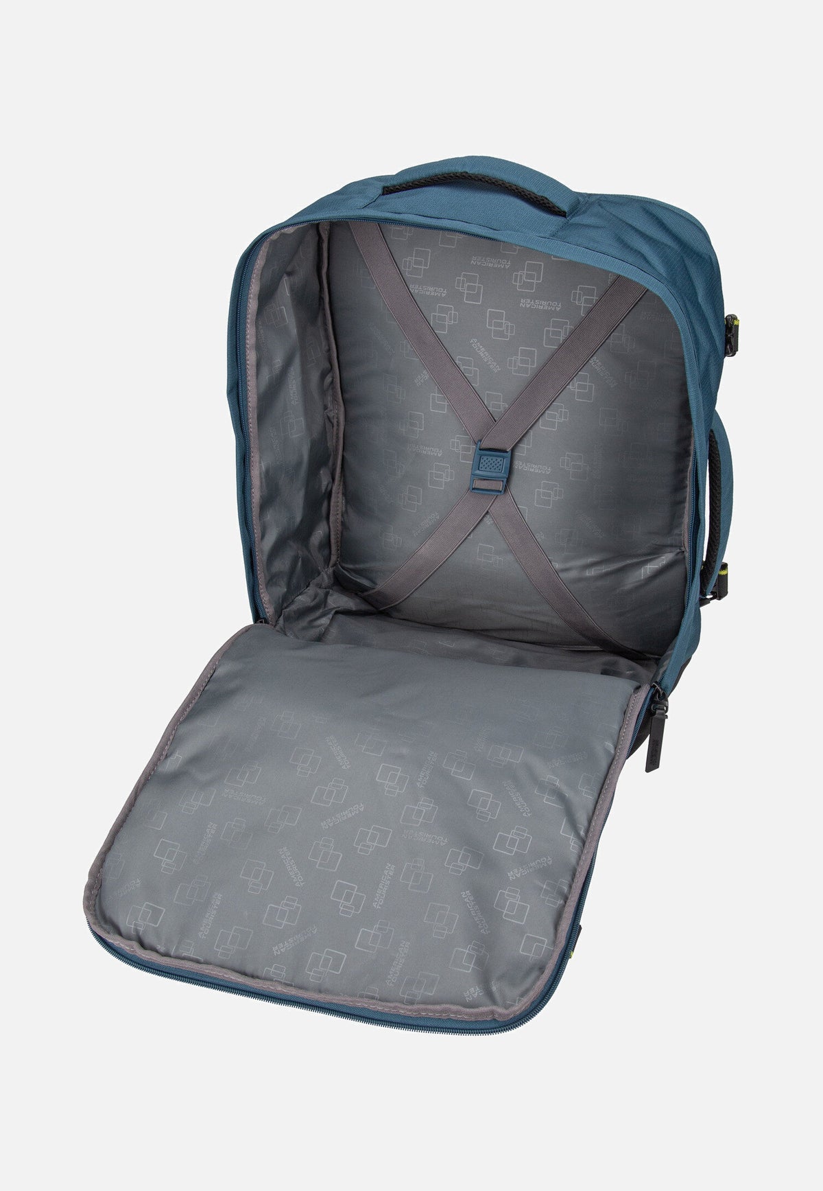 American Tourister Take2Cabin Casual M Harbor Blue Zaino