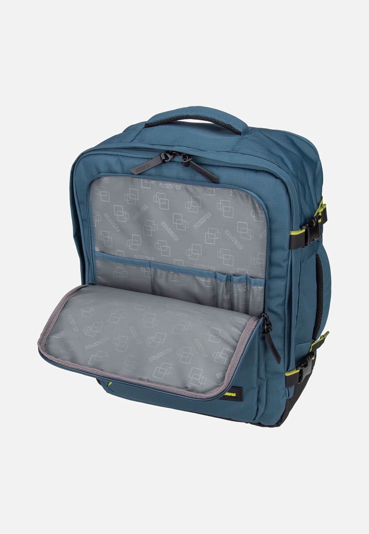American Tourister Take2Cabin Casual M Harbor Blue Zaino