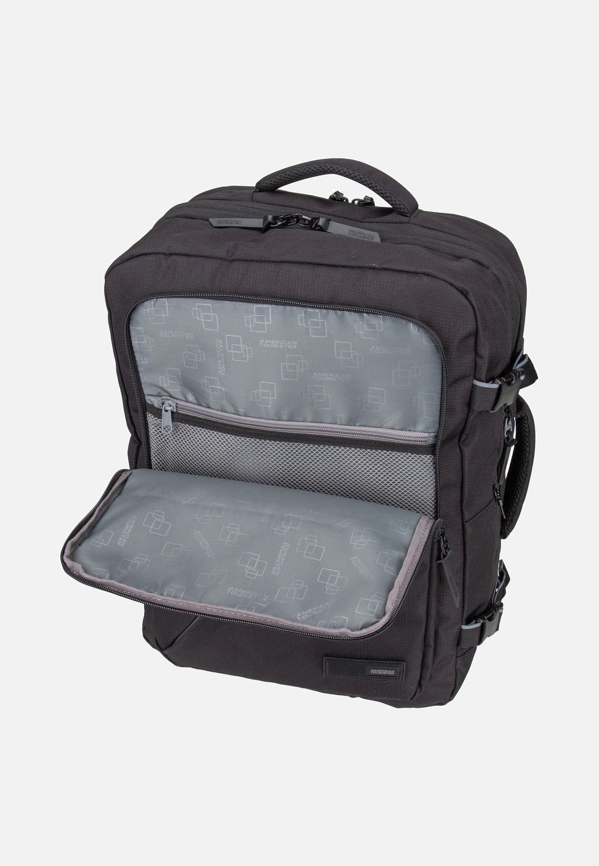 American Tourister Take2Cabin Travel L Black Backpack
