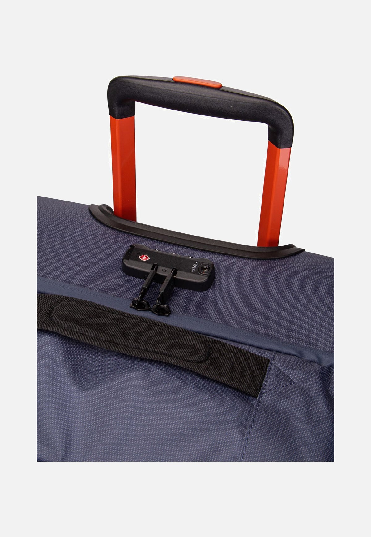 American Tourister Urban Track Duffle L Navy/Orange Travel Bag with Wheels