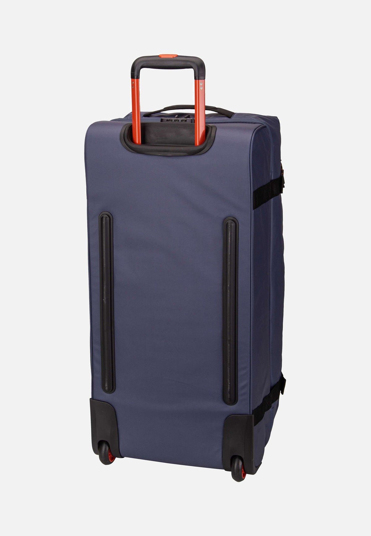 American Tourister Urban Track Duffle L Navy/Orange Travel Bag with Wheels