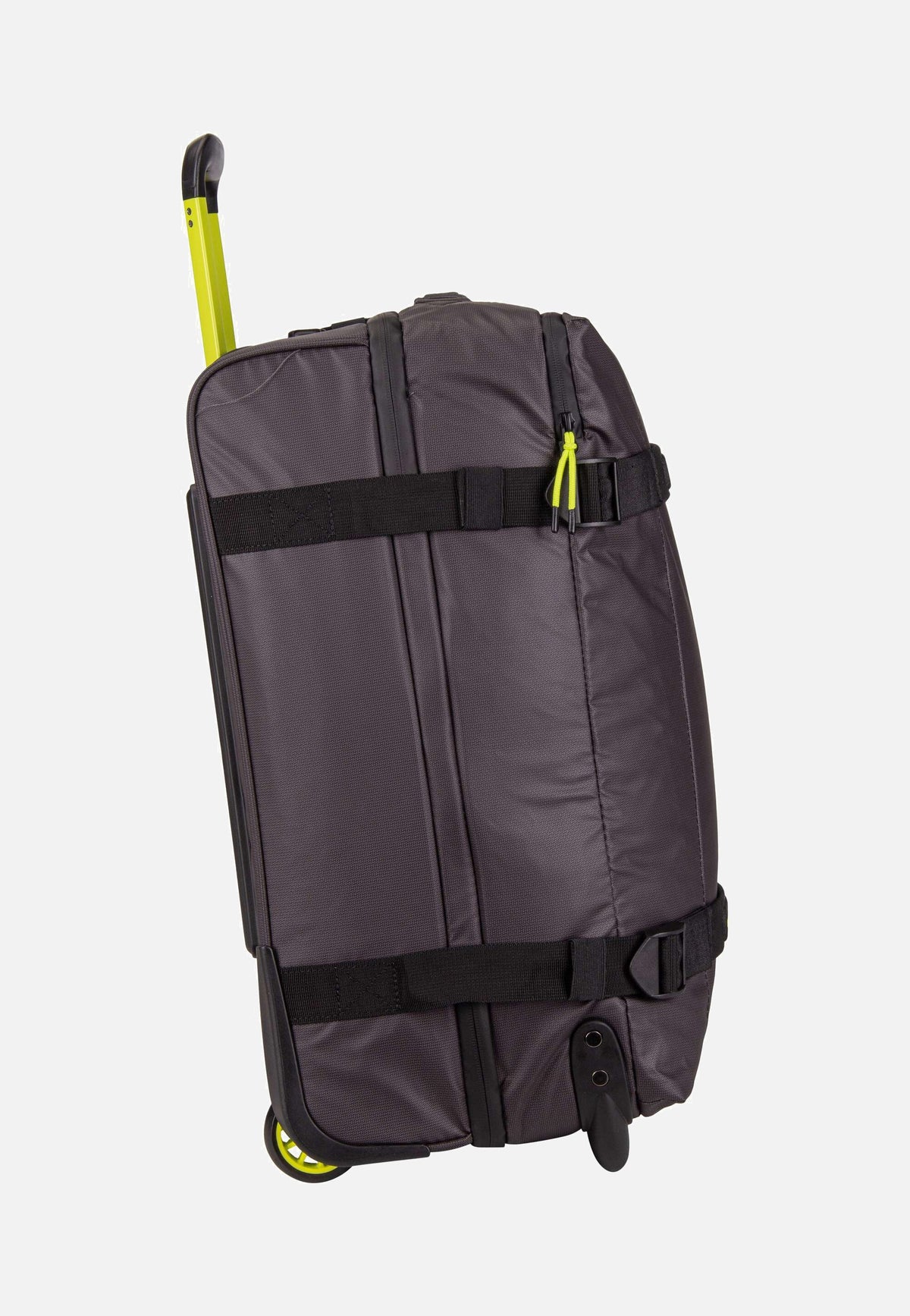 American Tourister Urban Track Duffle S Black/Lime Travel Bag with Wheels