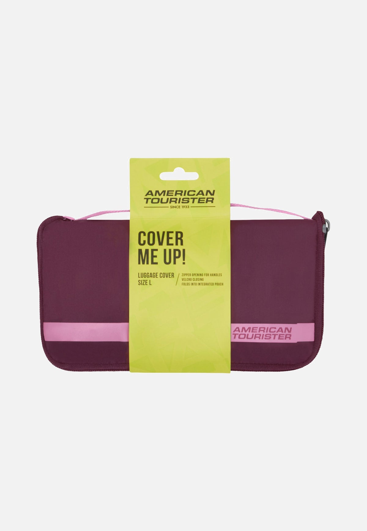 American Tourister Foldable L Iced Berry Luggage Cover