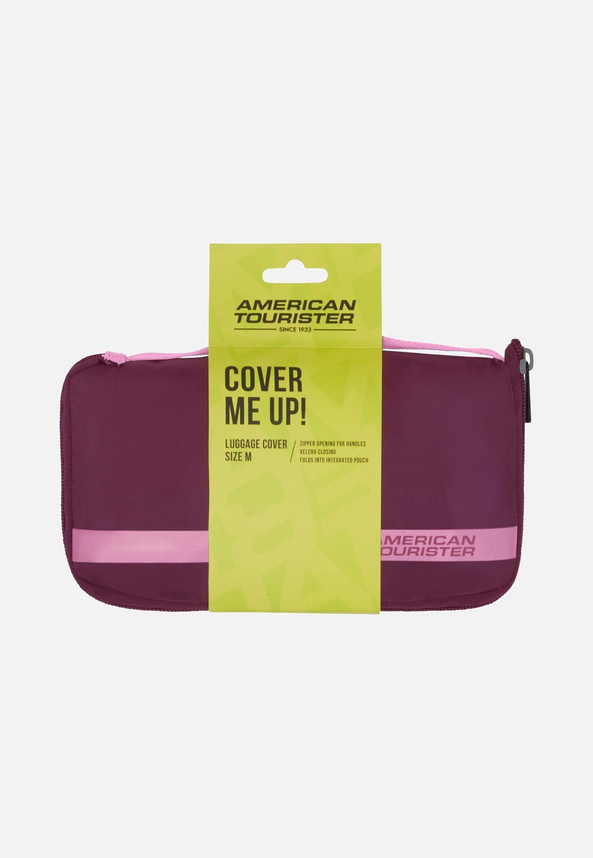 American Tourister Foldable M Iced Berry Luggage Cover