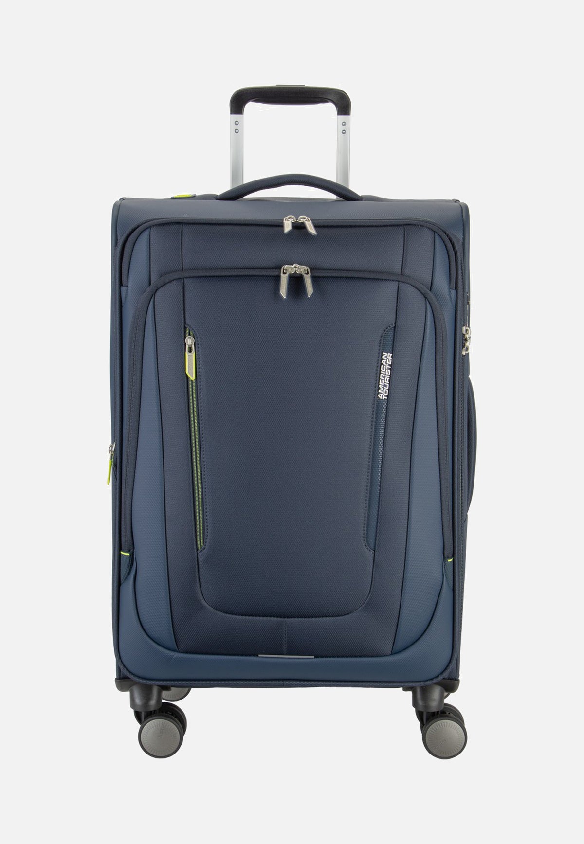American Tourister Wanderlite Spinner M Exp Dark Navy Valise