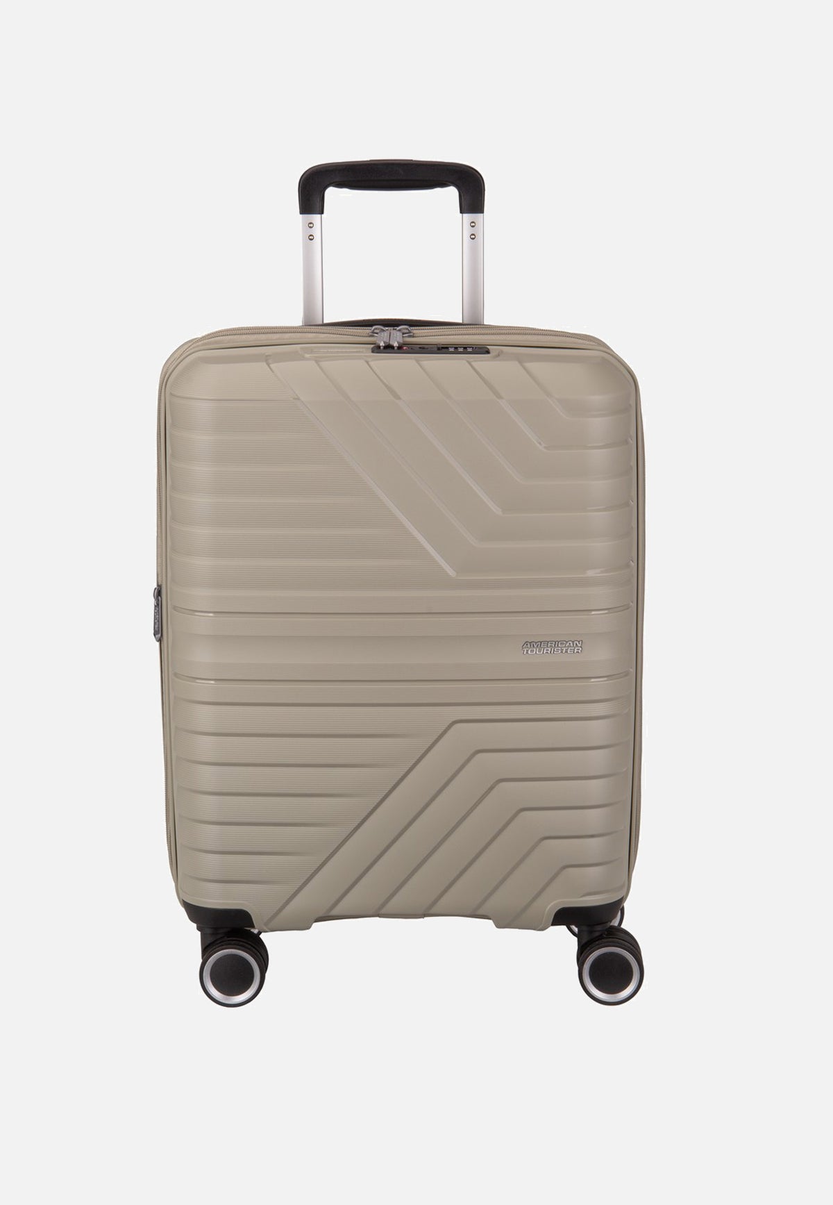 American Tourister Flytwist Spinner 55 Sandstone Suitcase