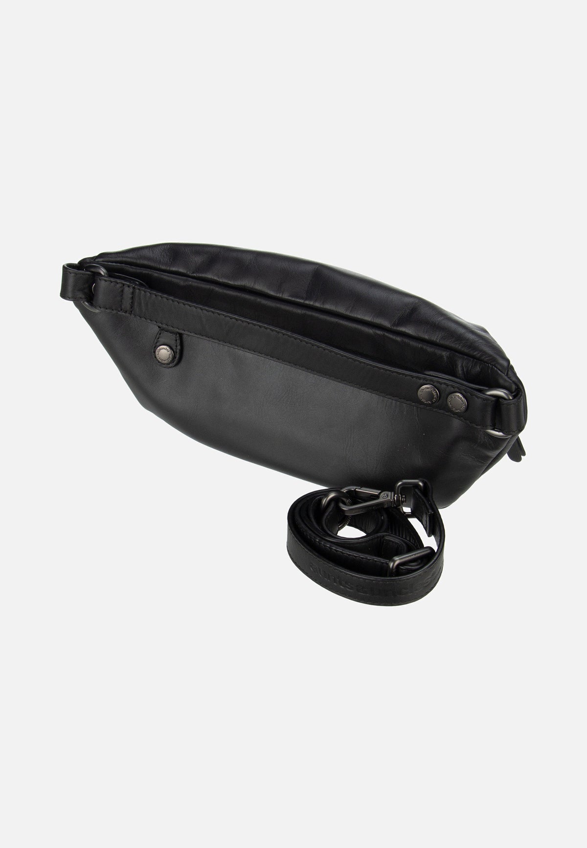 aunts & uncles Bilberry Jet Black Marsupio