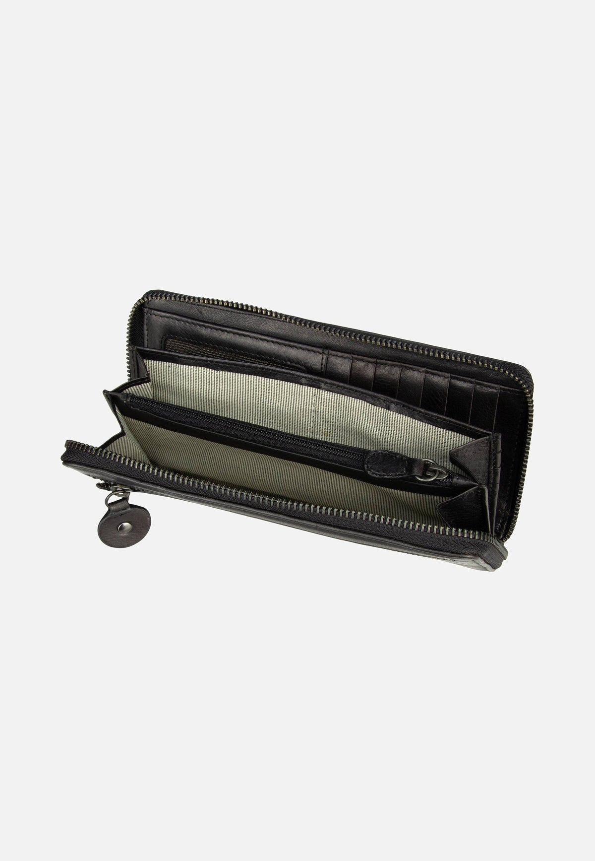 aunts & uncles Cynthia Black Smoke Wallet