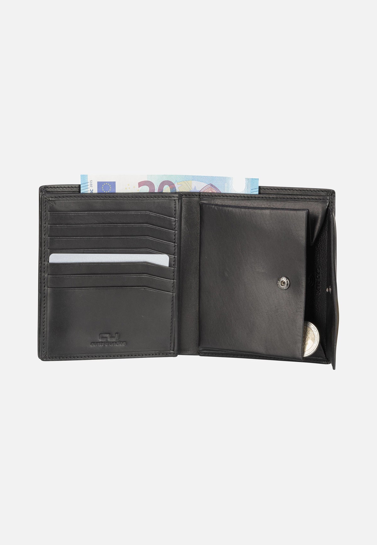 aunts & uncles Fjell Black Wallet
