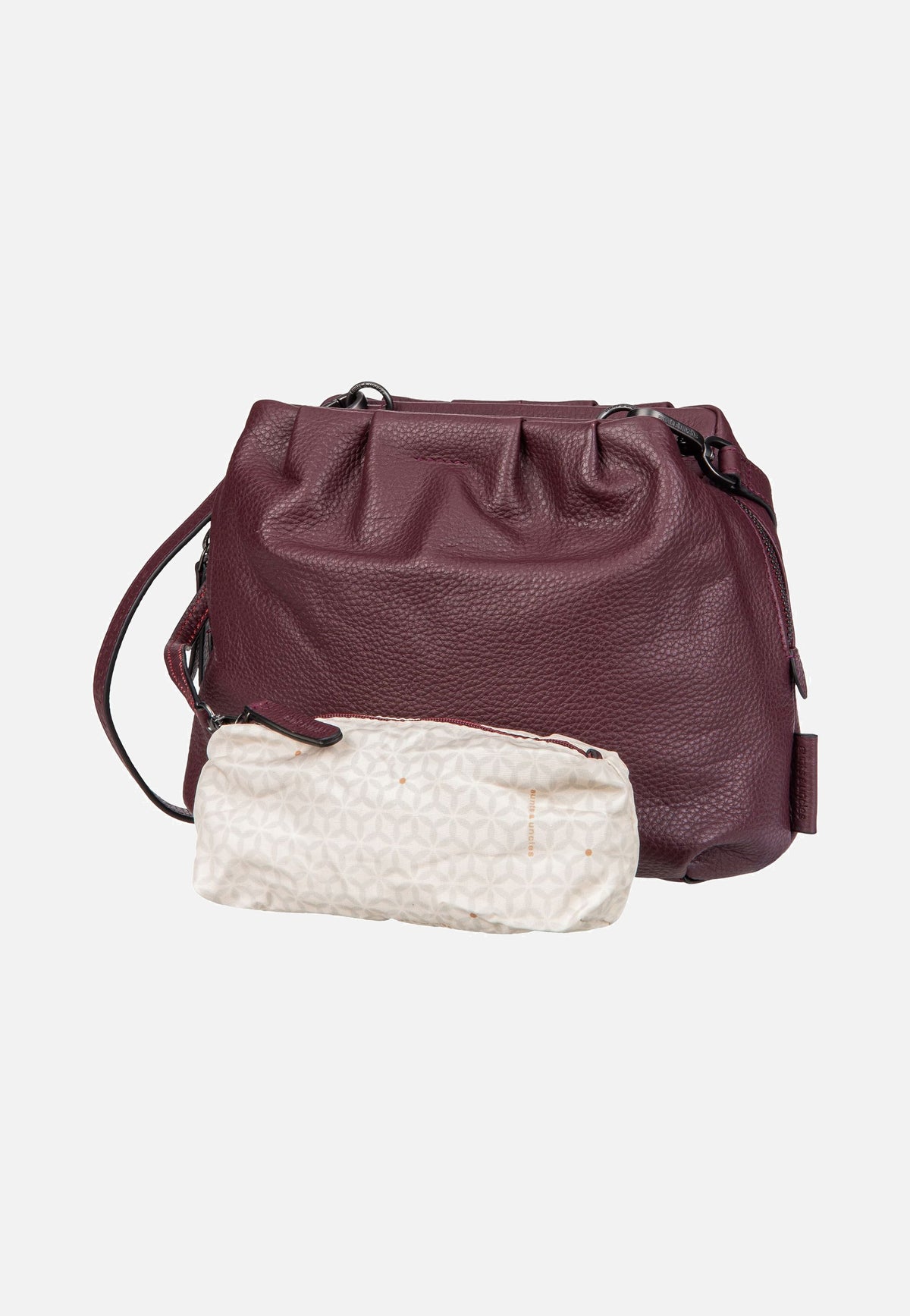 aunts & uncles Honey Merlot Crossbody Bag