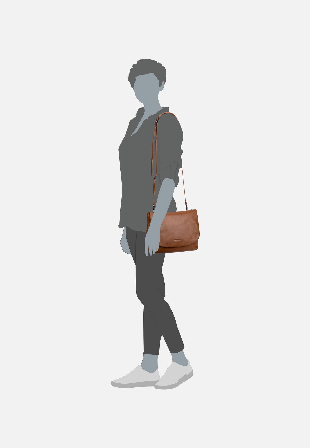 aunts & uncles Jabong Cognac Bolso bandolera